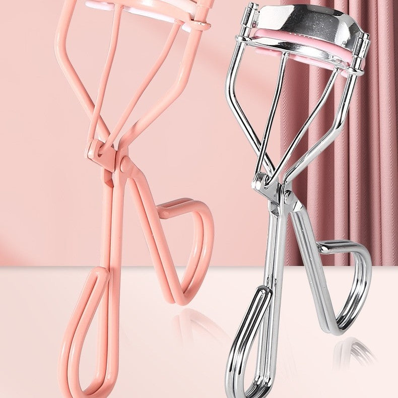 🧴 Natural Curling Eyelash Curler With Comb
