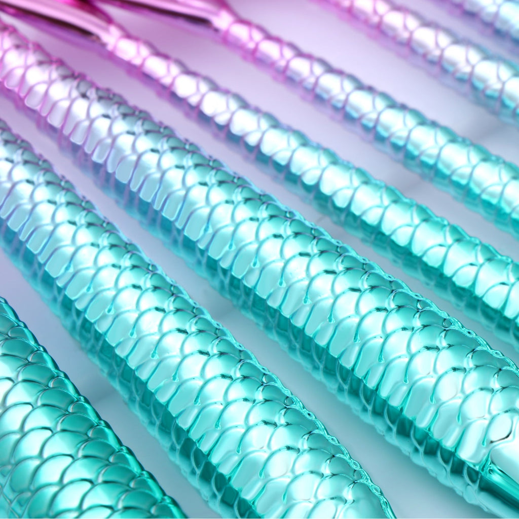 11PCS Mermaid Makeup Brush Set