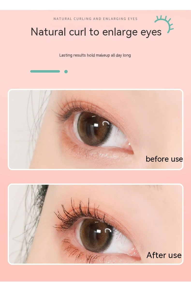 🧴 Natural Curling Eyelash Curler With Comb